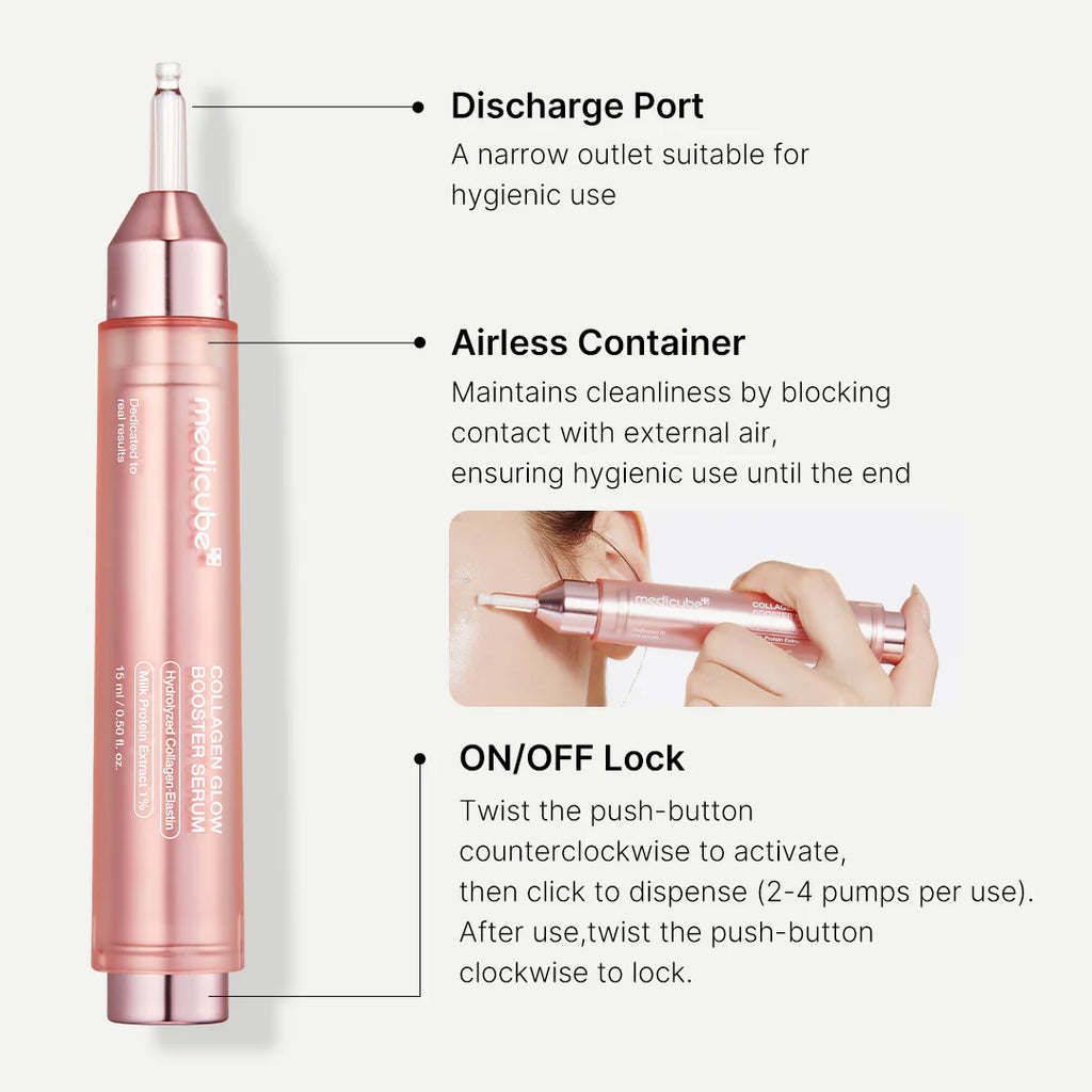 MEDICUBE - Collagen Glow Booster Serum [15ml]