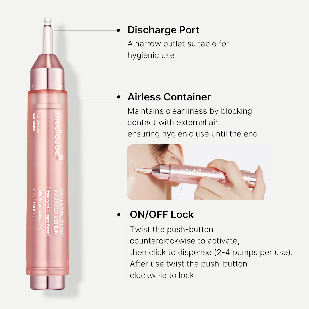 MEDICUBE - Collagen Glow Booster Serum [15ml]