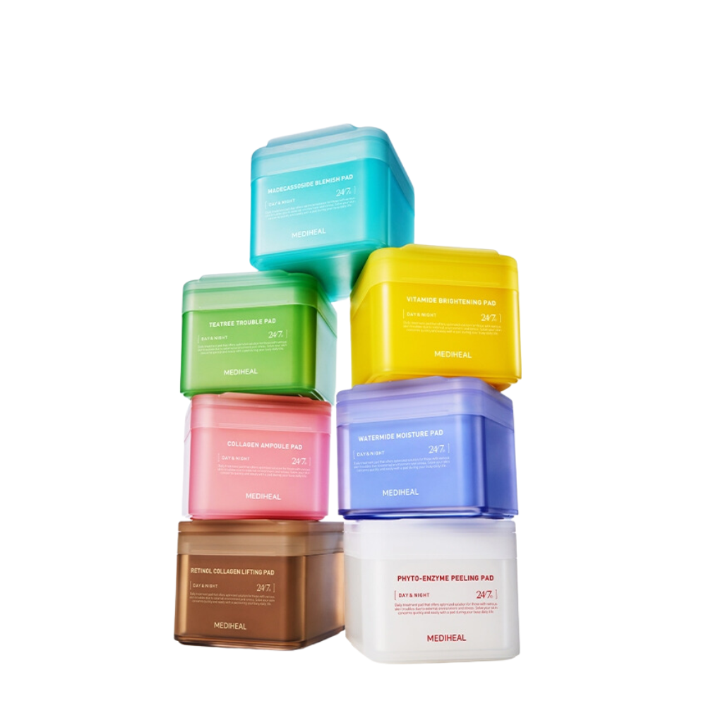 MEDIHEAL - Toner Pads - 7 options [100 / 90 pads]