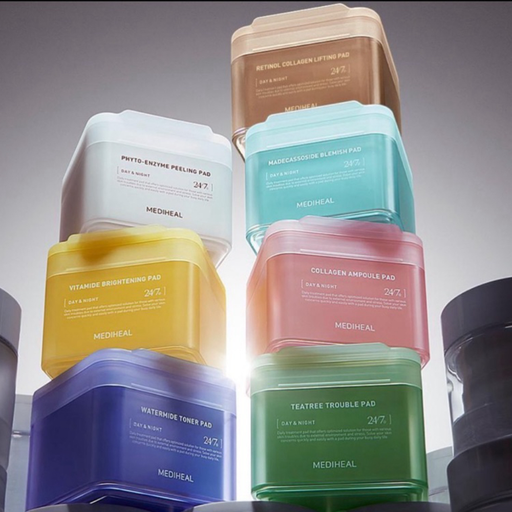MEDIHEAL - Toner Pads - 7 options [100 / 90 pads]