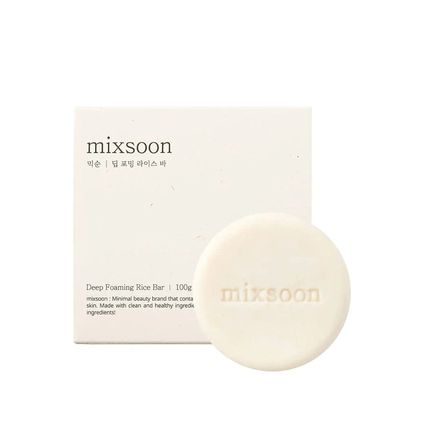 MIXSOON - Deep Foaming Rice Bar [100g]