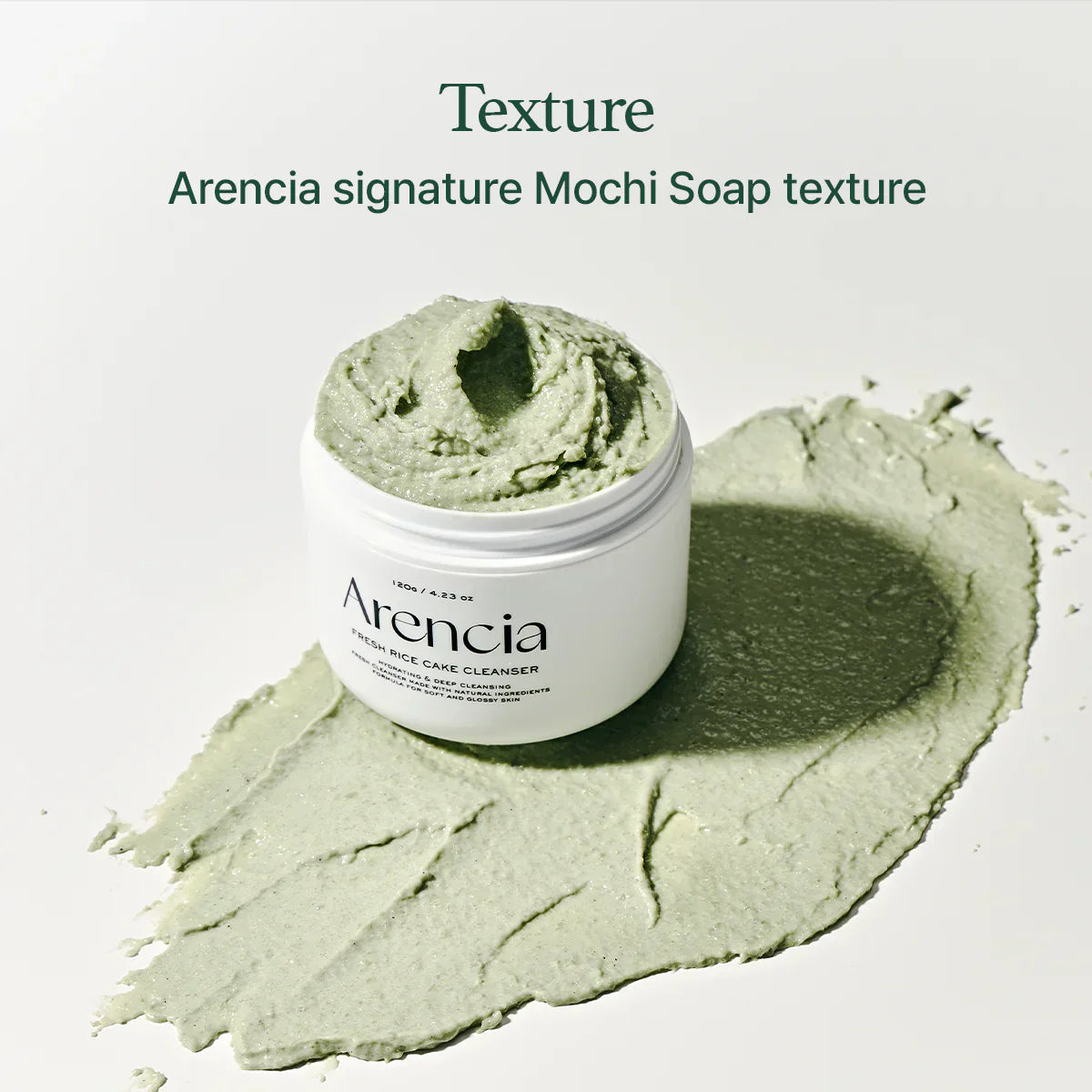 ARENCIA - Fresh Green Rice Mochi Cleanser [120g]