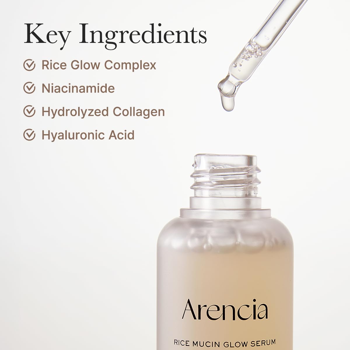 ARENCIA - Rice Mucin Glow Serum [30ml]
