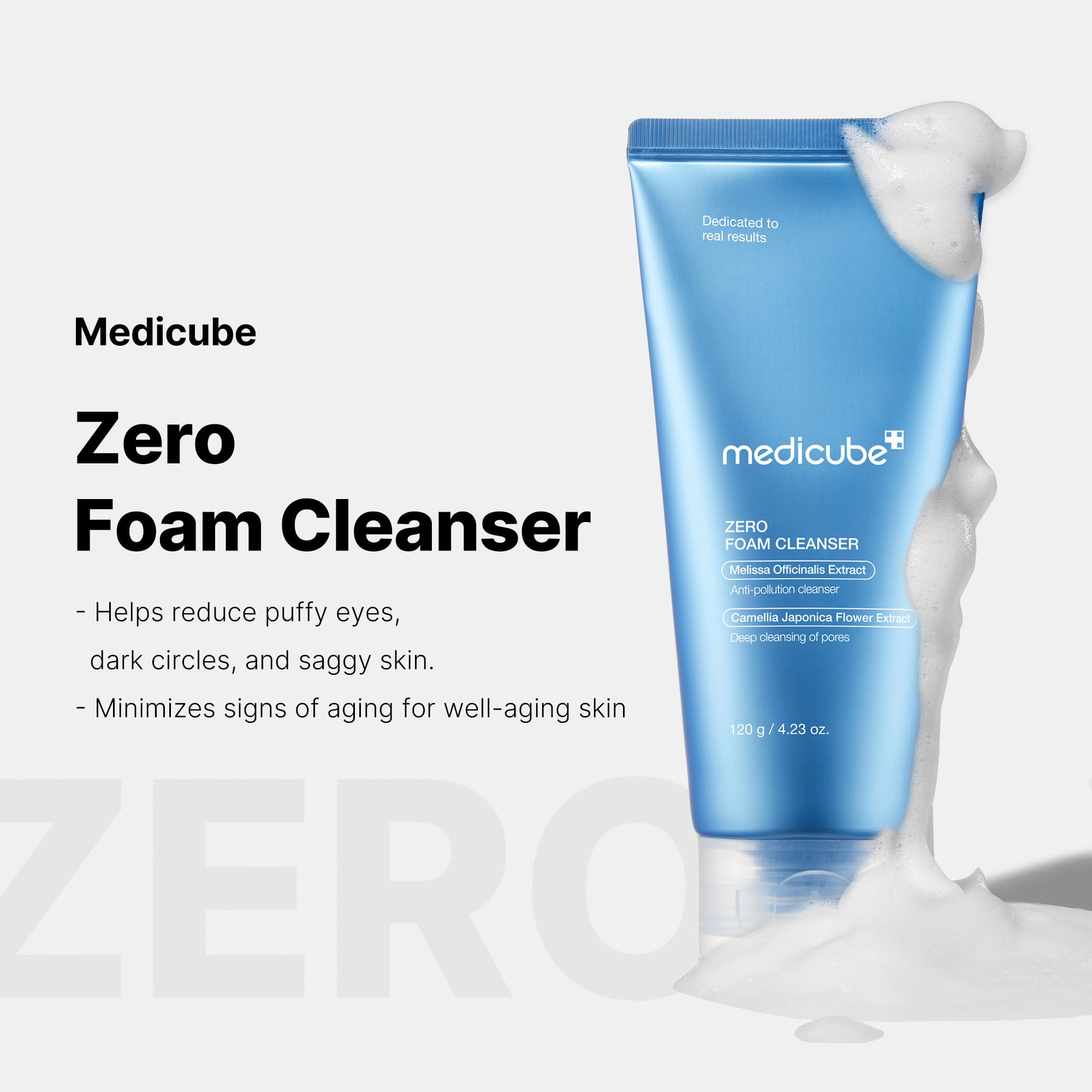 MEDICUBE - Zero Foam Cleanser [120ml]