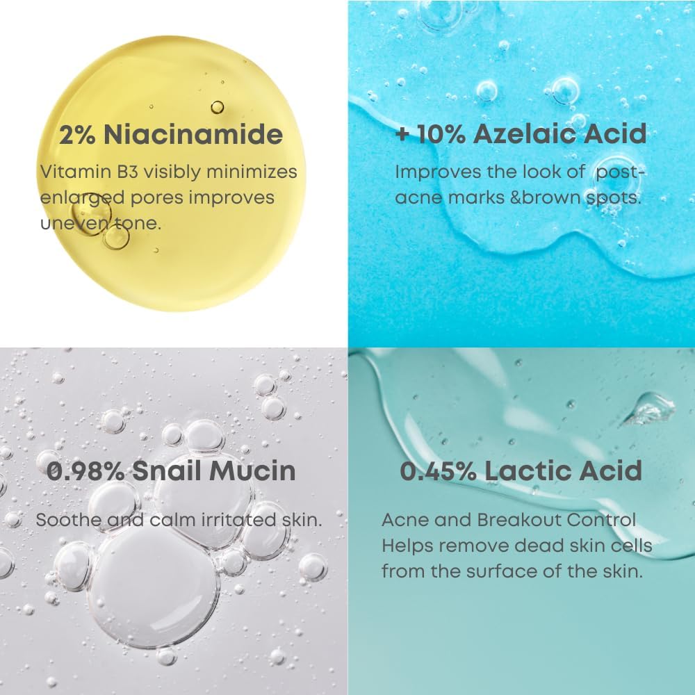 NINELESS - A-Control 10% Azelaic Acid Serum [30ml]
