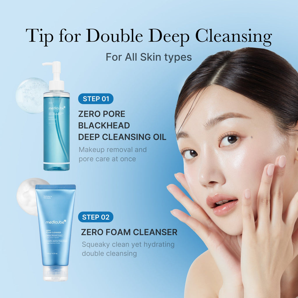 MEDICUBE - Zero Pore Blackhead Deep Cleansing Oil [205ml]
