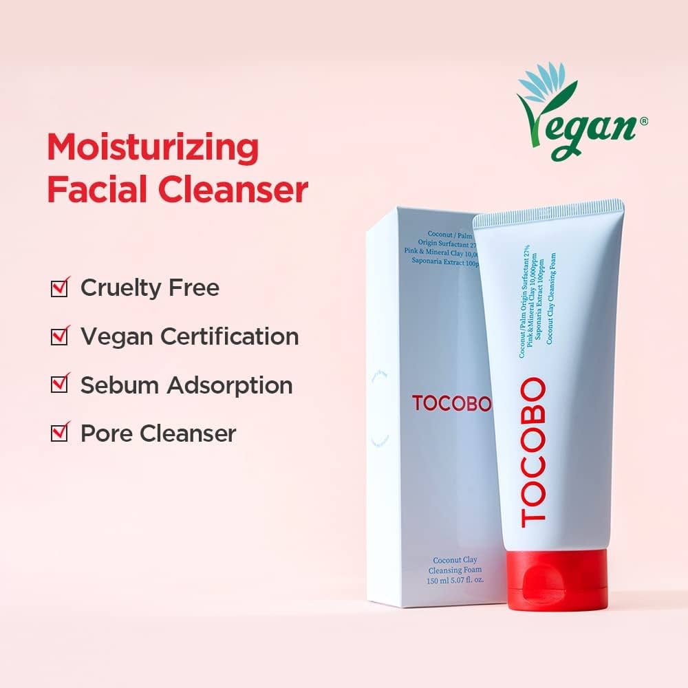 TOCOBO - Coconut Clay Cleansing Foam [150ml]