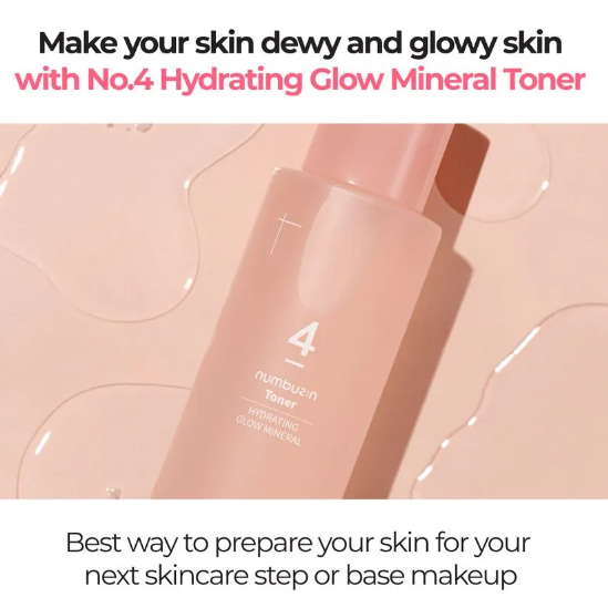 NUMBUZIN - No.4 Hydrating Glow Mineral Toner [200ml]