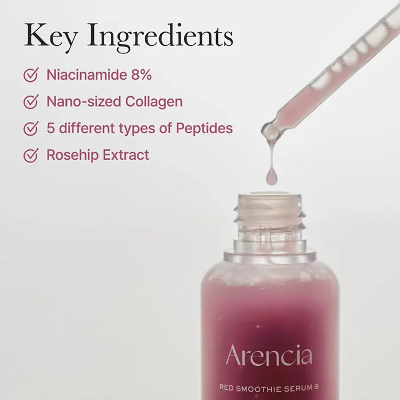 ARENCIA - Fresh Red Smoothie Serum 8 [30ml]