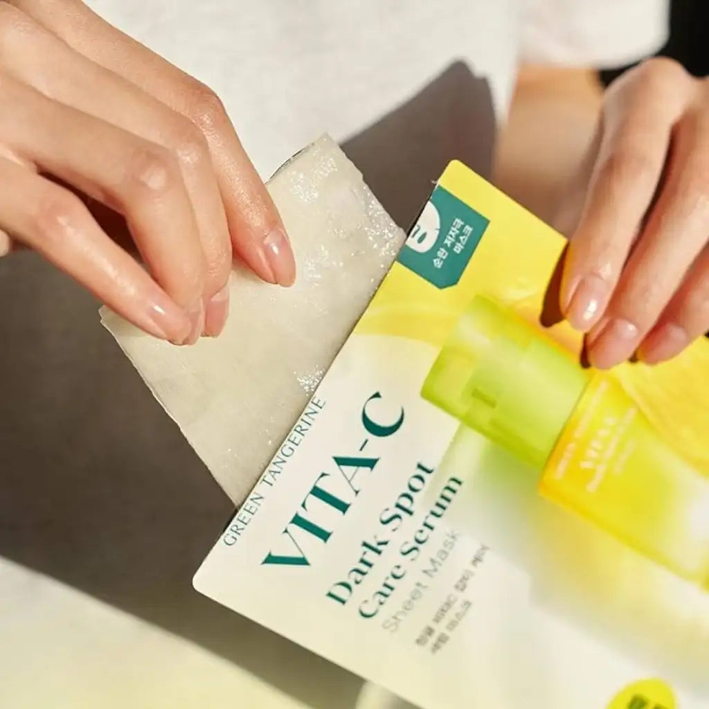GOODAL - Green Tangerine Vita C Dark Spot Care Serum Mask [28g]