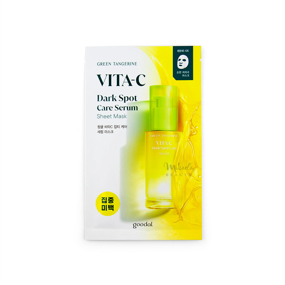 GOODAL - Green Tangerine Vita C Dark Spot Care Serum Mask [28g]