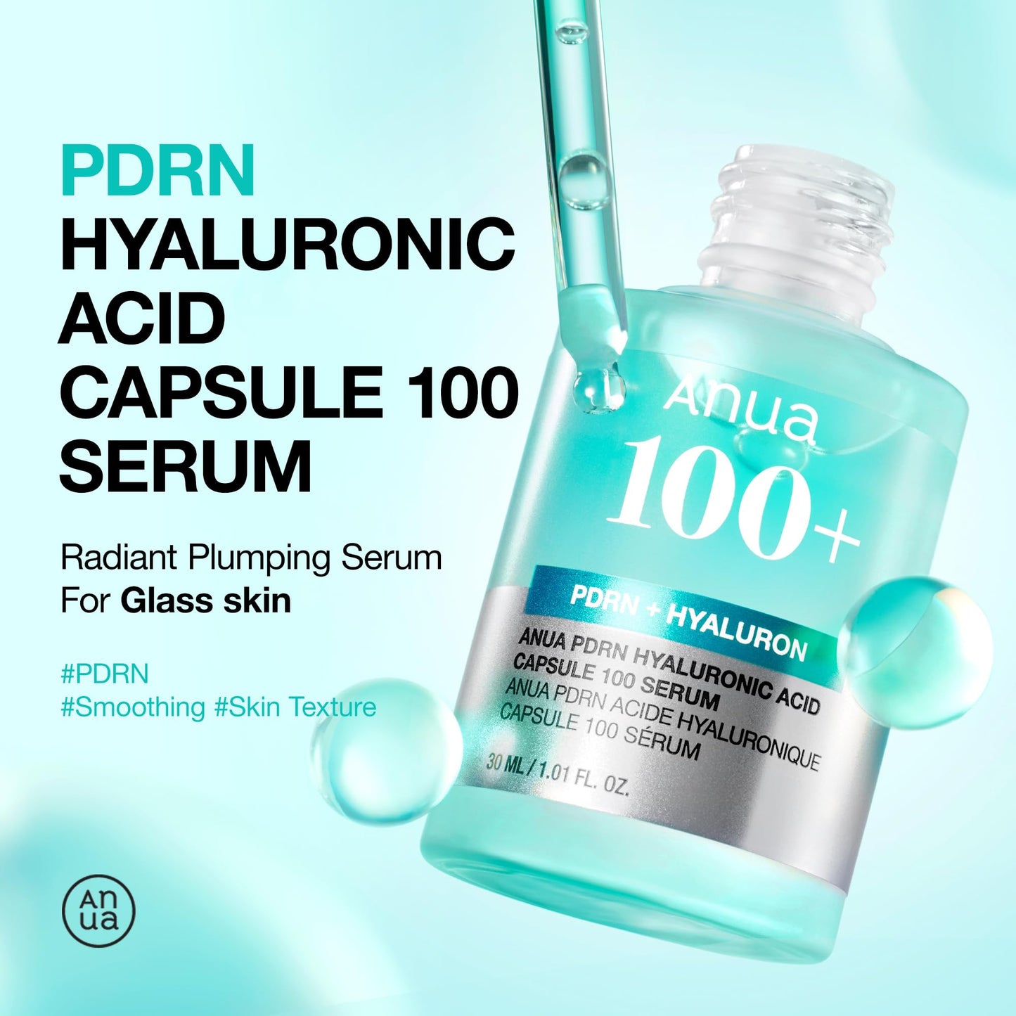 ANUA - PDRN Hyaluronic Acid Capsule 100 Serum [30ml]