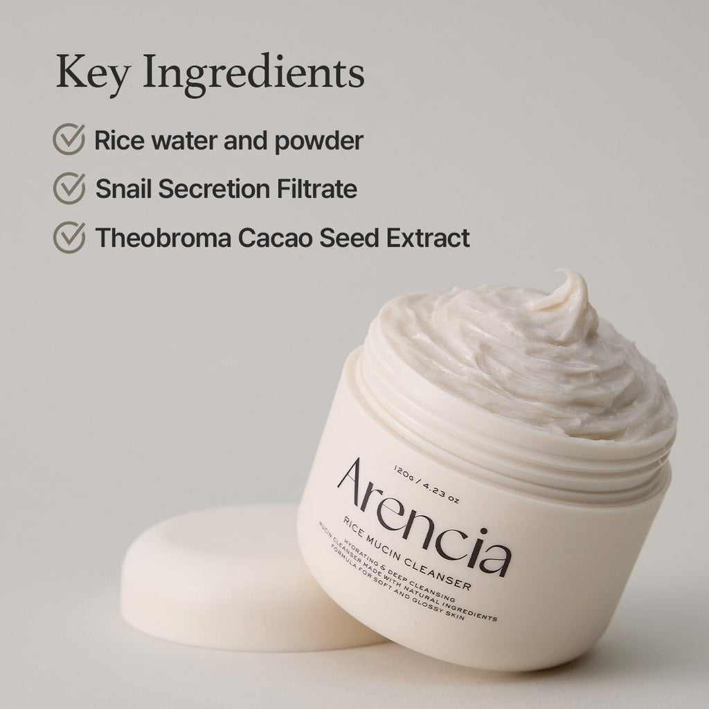 ARENCIA - Rice Mucin Cleanser [120g]