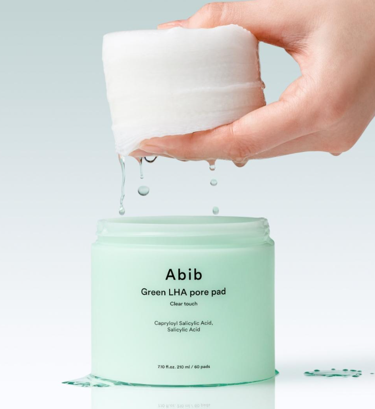 ABIB - Green LHA Pore Pad Clear Touch [60 pads]