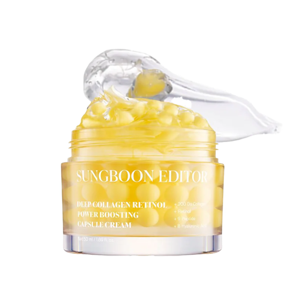 SUNGBOON EDITOR - Deep Collagen Retinol Power Boosting Capsule Cream [50ml]