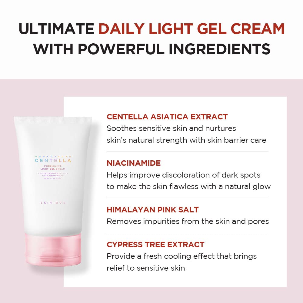 SKIN1004 - Madagascar Centella Poremizing Light Gel Cream [75ml]