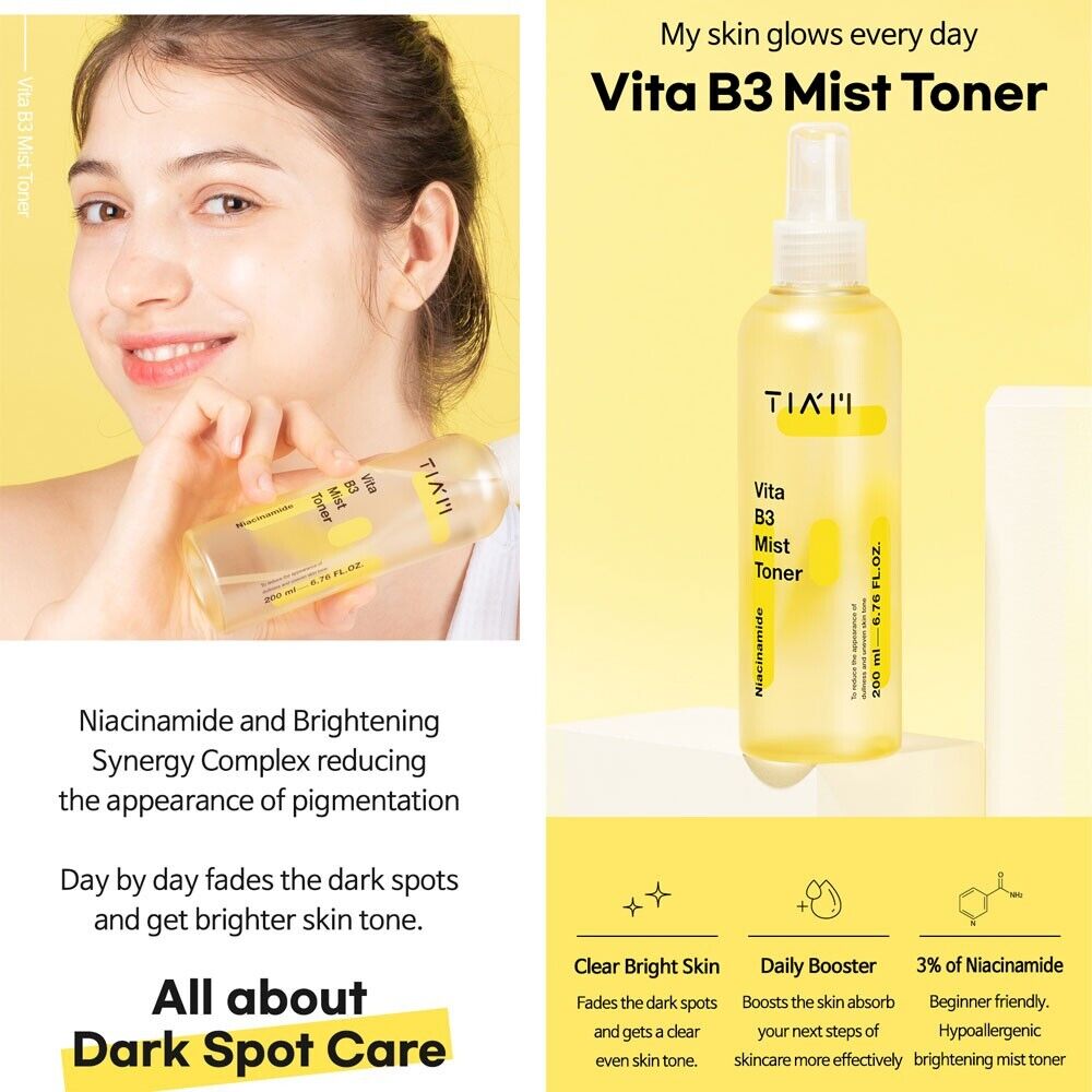TIA'M - Vita B3 Mist Toner [200ml]