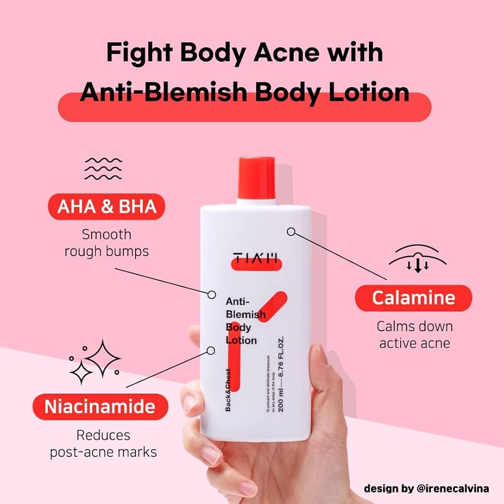 TIA'M - Anti Blemish Body Lotion Back & Chest [200ml]