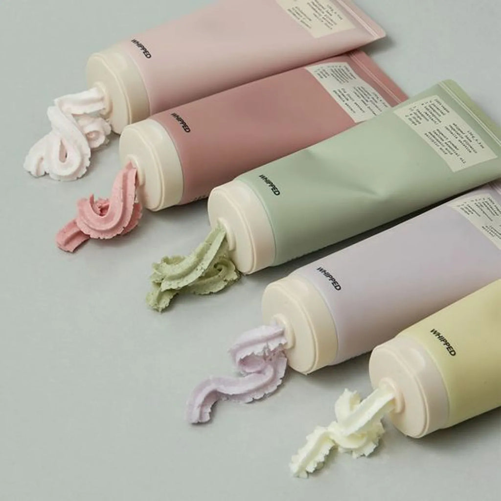 WHIPPED - Vegan Pack Cleanser Jumbo - 5 Types [130g] EXP 2026