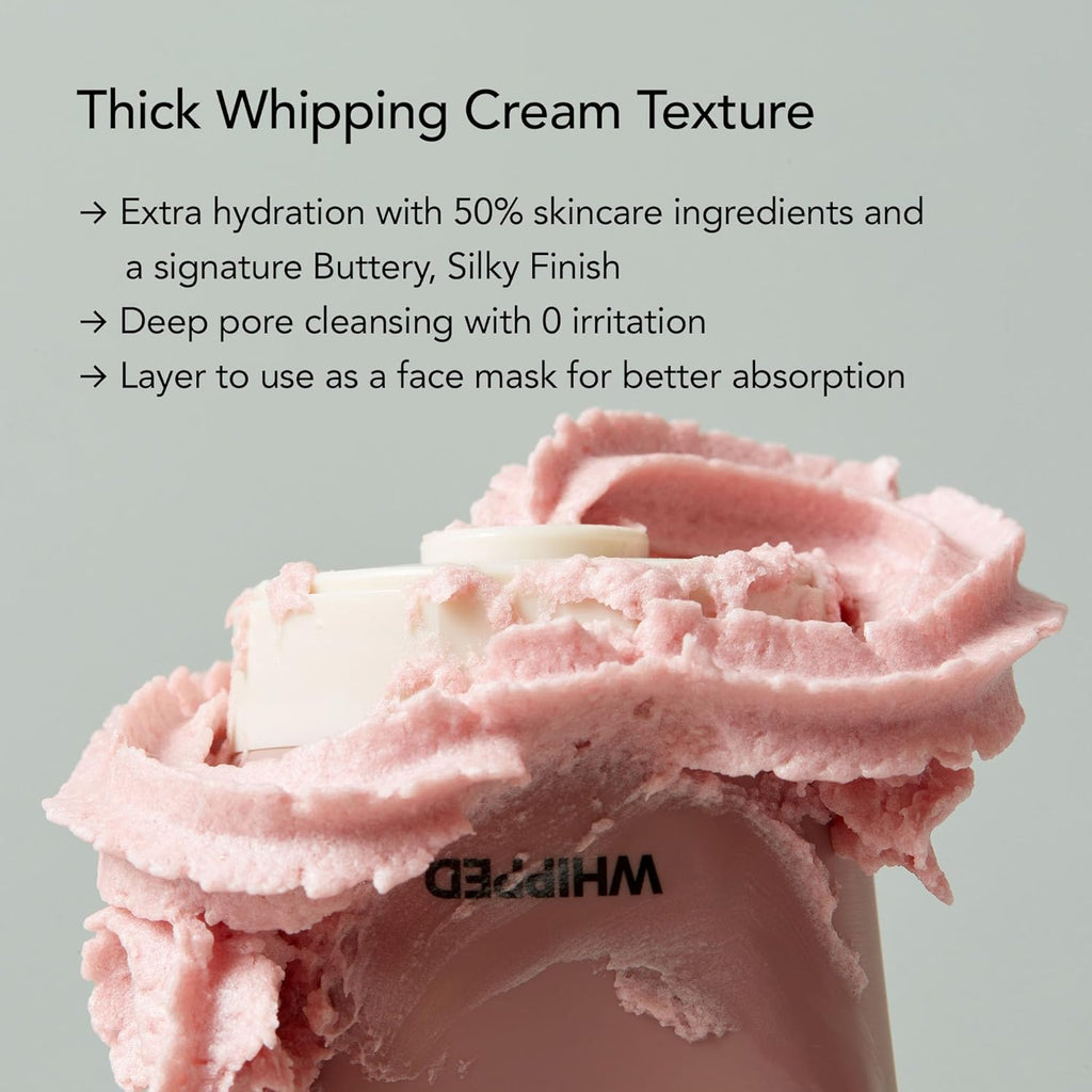 WHIPPED - Vegan Pack Cleanser Jumbo - 5 Types [130g] EXP 2026